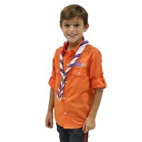 Camisa oficial Castores - uniforme Scouts MSC