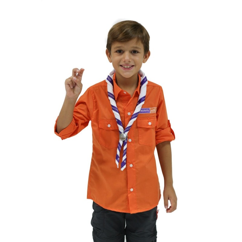 Camisa oficial Castores - uniforme Scouts MSC