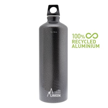 BOTELLA DE ALUMINIO 100 % RECICLADO TAPÓN FUTURA 0,75 L,