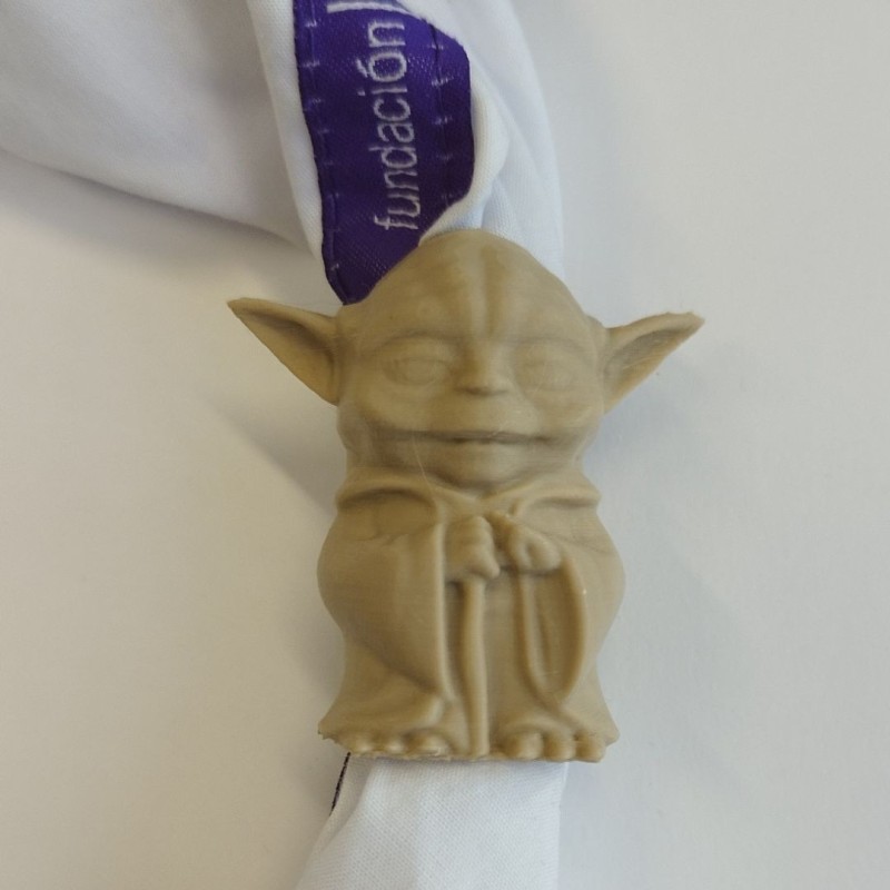 Pasapañoletas 3D Star Wars - Yoda