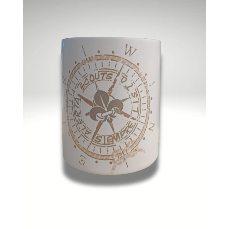 Taza Brujula True Scout