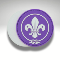 Parche PVC Flor de Lis mundial