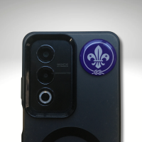 Pegatina Gota resina Flor de Lis Mundial