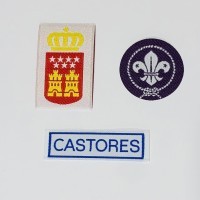 Juego insignias camisa Castores - Madrid