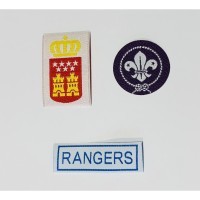Juego Insignias Camisa Exploradores - Madrid