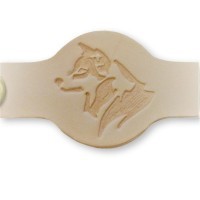 Pasador Estampado - Lobo Perfil