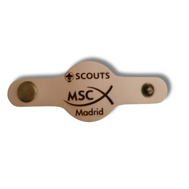 Pasador Laser- Scouts de Madrid  MSC