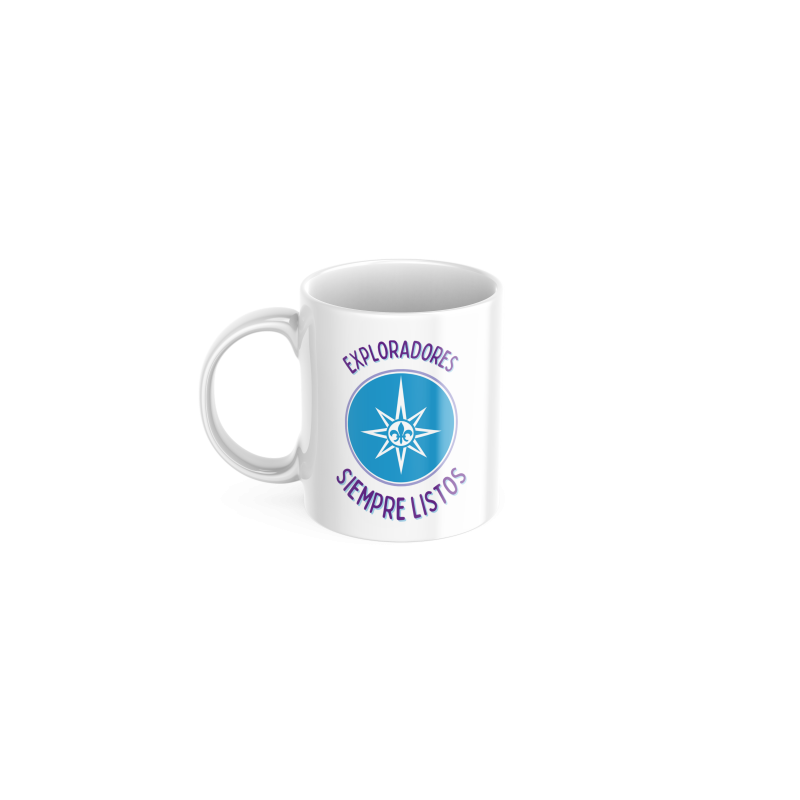 Taza de plástico diseño Ramas Programa de Jóvenes Taza de plástico diseño Ramas Programa de Jóvenes