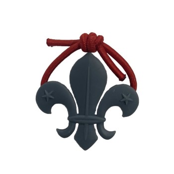 Pasador Flor de Lis - accesorio pañoleta scout